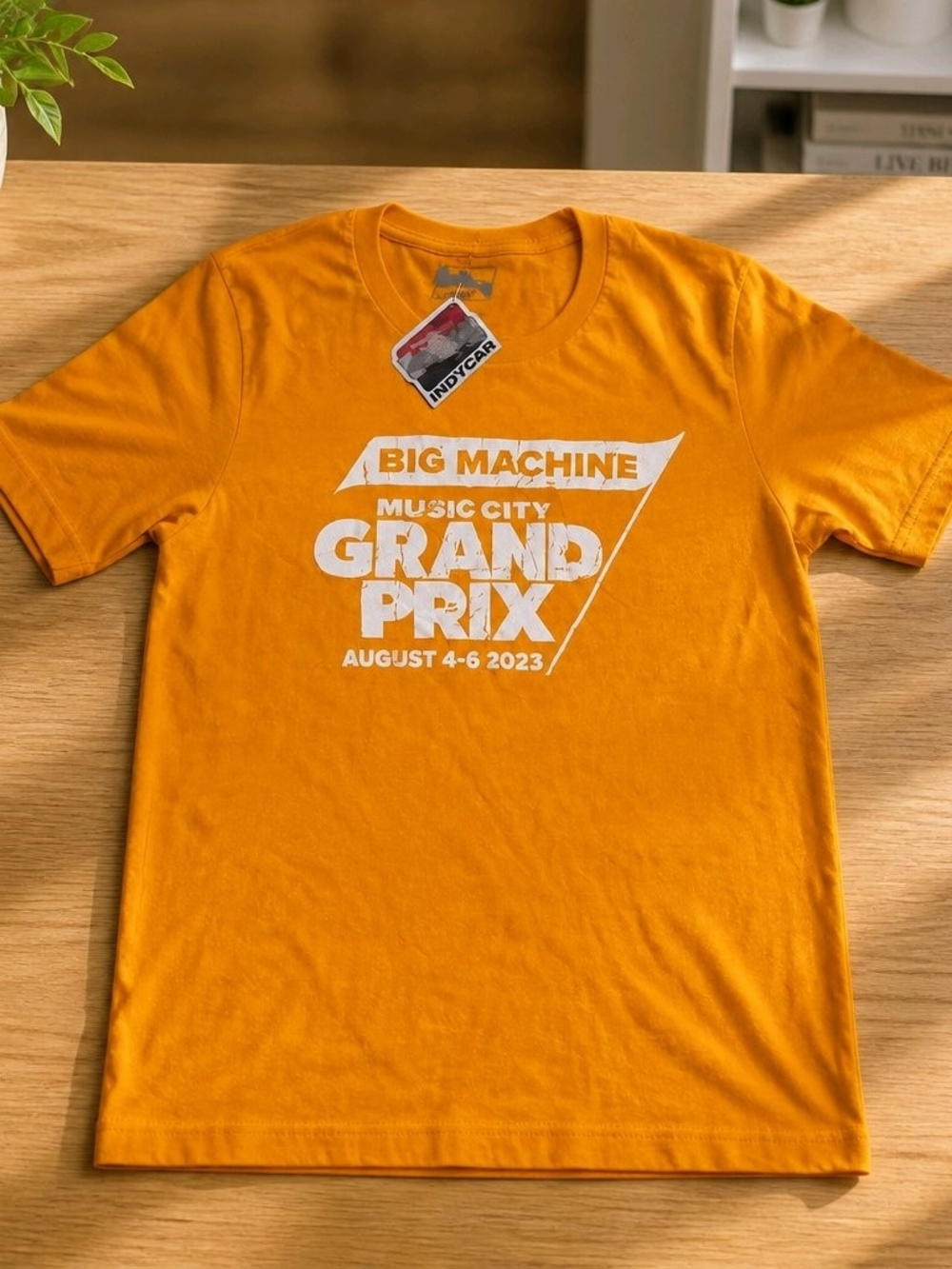 BIG MACHINE Music City Grand Prix Orange Graphic Tee